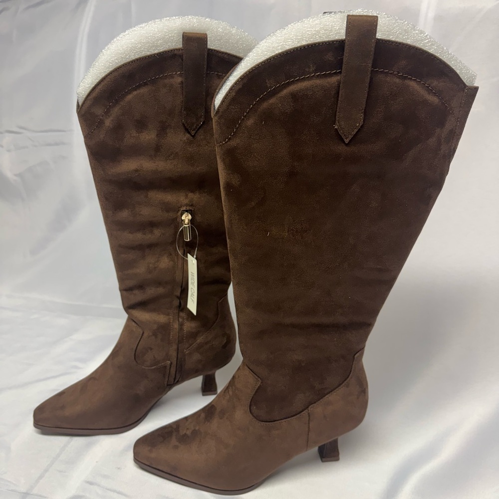 Brown Suede Women's Boots